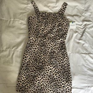 Arizona Jean Co Leopard Cheetah Dress NWT